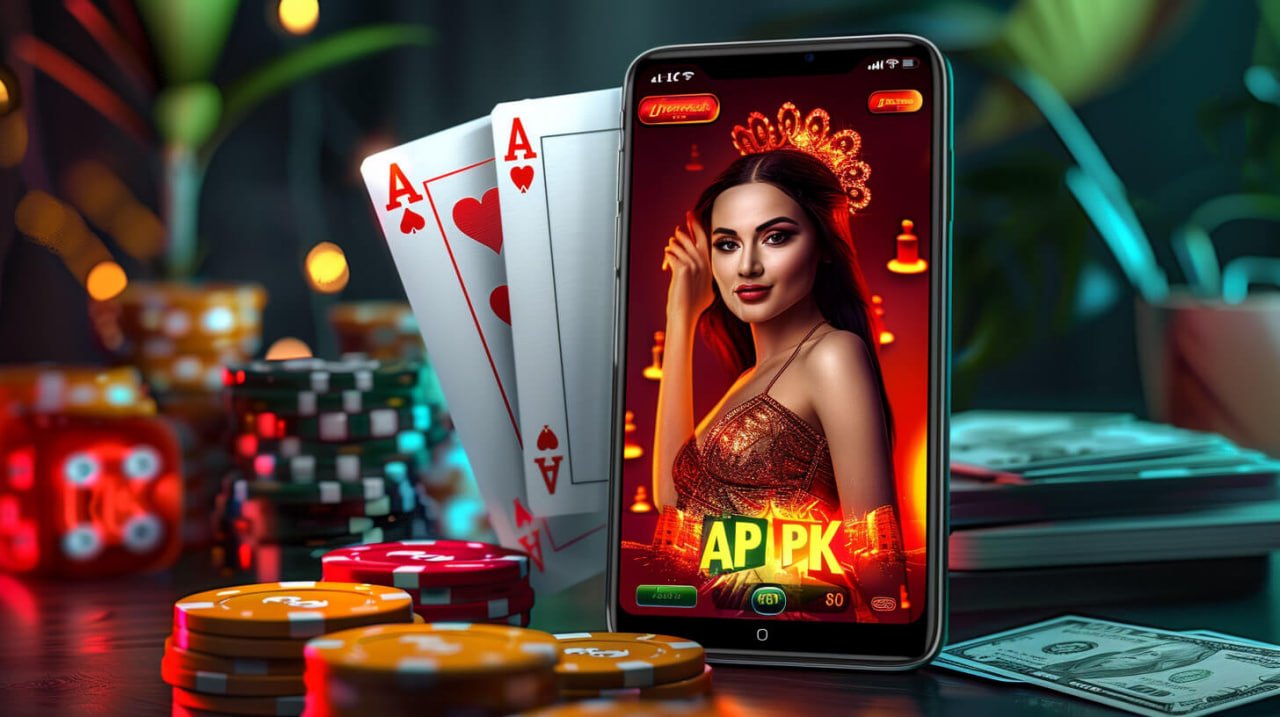 Antarmuka taruhan langsung macau club di ponsel dengan meja dealer dan peluang real-time